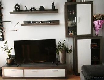 Z důvodu stěhování prodám obývací stěnu , párty stolky .