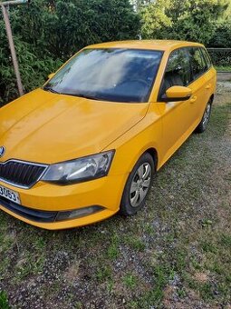 nd z škoda fabia 3 1.2tsi zlutá bílá modrá