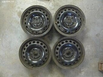 Škoda Disky 15", 5x112x57, ocelové disky 15".