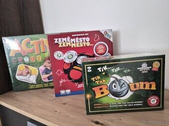 Společenské hry – Aktivity, Tik Tak Bum, Země město