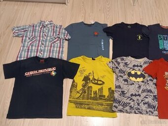Balík/balíček/sada/set oblečení kluk 146/152 - letní
