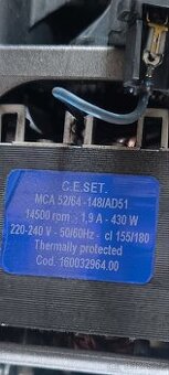 Motor pračky Indesit/Whirlpool/Hotpoint (MCA 52/64-148/AD51)