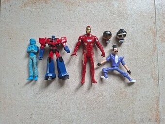 Figurky Iron Man, Optimus Prime, Balthazar Bratt, Yeti