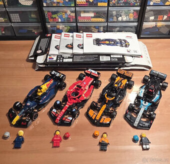 Lego Formule F1 Mercedes Red Bull Ferrari McLaren
