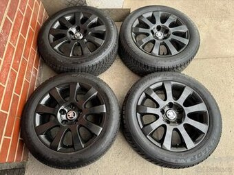 Alu 16" 5x112 škoda BOLIT BLACK zimní 75% S1, TOP