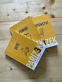 Set knih A. Pařízek - Těhotenství, Porod, Dítě