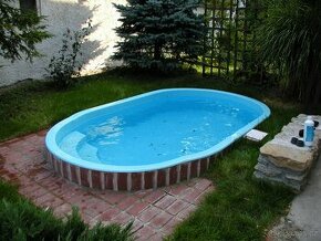 Bazén sklolaminát - 3,6m x 2,1m x 1,0 m