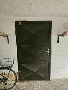 Železné dveře 100 x 192 cm