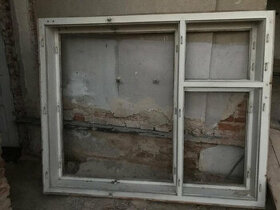 Dřevěné dvoudílné okno - 1