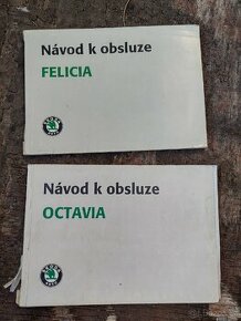 Prodám návod k obsluze Škoda