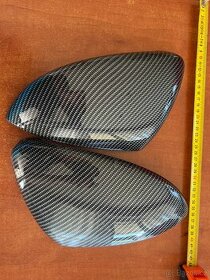Plastove kryty zrcatek na Golf 7R