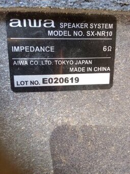 Prodám párové reproduktory Aiwa