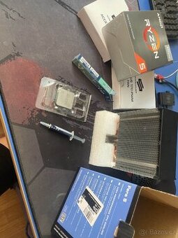 Ryzen 5 5600G Fera chladič+ teplodiva pasta