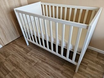 Dětská postýlka IKEA Sundvik s matrací TOP STAV