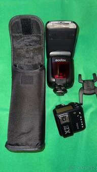 Externí blesk Godox TT685C pro Canon s řídící jednotkou X2T-