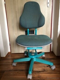 Dětská rostoucí otočná ergonomická židle