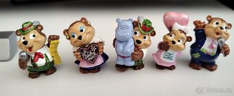 Sběratelské figurky z kinder vajíček Německo