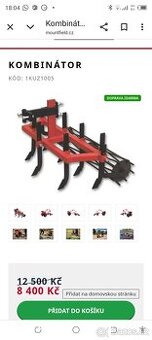 Kombinátor na rotavator