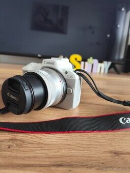 CSC fotoaparát Canon EOS R50 + RF-S 18-45 IS STM, bílý-45