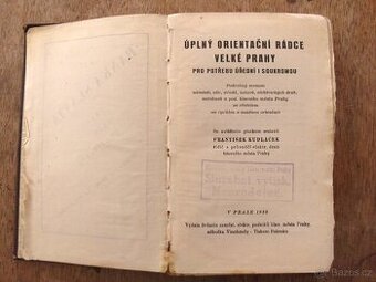 Úplný orientační rádce Velké Prahy 1932 - MHD - 1