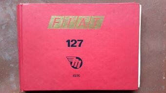 Fiat 127 seznam náhradních dílů - kniha
