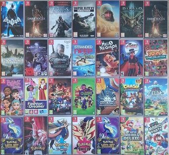 Hry SLEVA Nintendo Switch