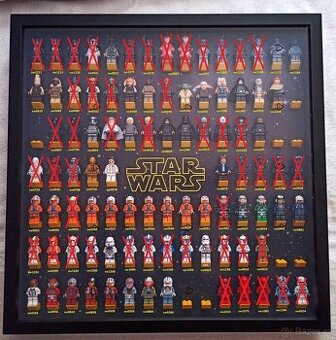 TOP CENA + vitrína - Lego figurky StarWars