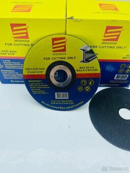 Řezné kotouče 125mm z likvidace obchodu