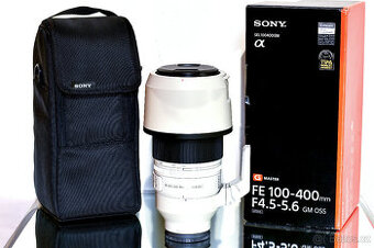 Sony FE 100-400mm f/4,5-5,6 GM OSS NEPOUŽÍVANÝ