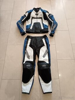 RST-Pánská Dámská kožená moto kombinéza, dvoudílná