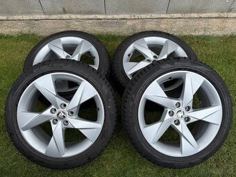 Zimní alu kola Škoda Scala, 5x100 r17 - 1
