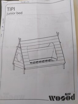 Krásna postel z Ikea