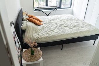 IKEA SLATTUM Čalouněný rám postele, 160x200cm