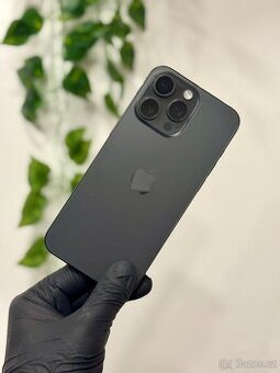 iPhone 15 Pro Max 256GB černý