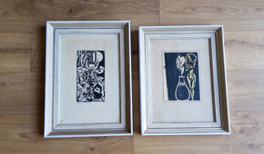 Obraz - grafika - linoryt