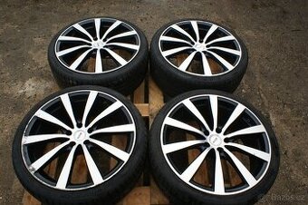 R20 alu kola na Audi VW Seat Skoda 5x112 dvoubarevná