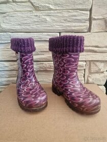 Zateplené dívčí holínky DEMAR, vel. 22-23