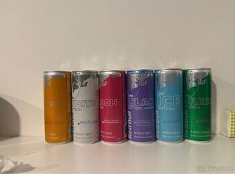 Red bull příchutě ze zahraničí a limitované edice