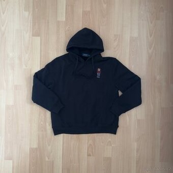 Ralph Lauren Polo černá dámská mikina s medvědem | vel. L