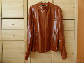 Koženková bunda unisex - nova
