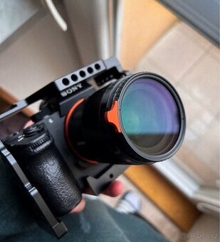 Sony A7 III + FE 35mm 1.8 + klec + ND filtr