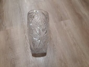 Broušená váza Bohemia