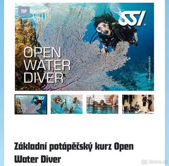 Poukaz na potápěčský kurz OWD