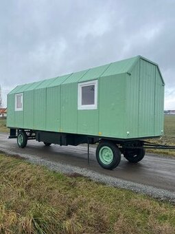 Maringotka 8m, doprava 100km zdarma