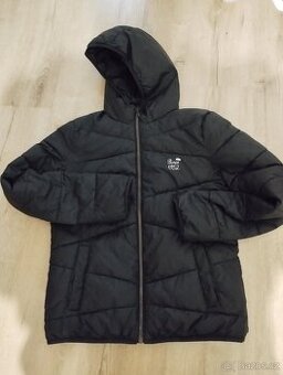 Divčí černá bunda-podzimni