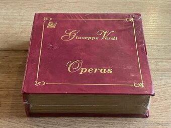 CD – Verdi Operas – luxusní box – nové