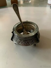 Alpaka - miska na kaviár