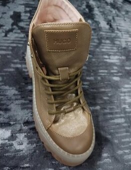 Boty na platformě HUGO BOSS