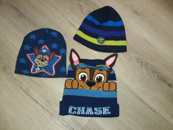 Chlapecké zimní čepice