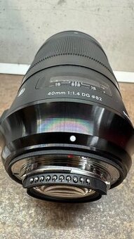 Sigma 40 mm f1,4 Nikon F